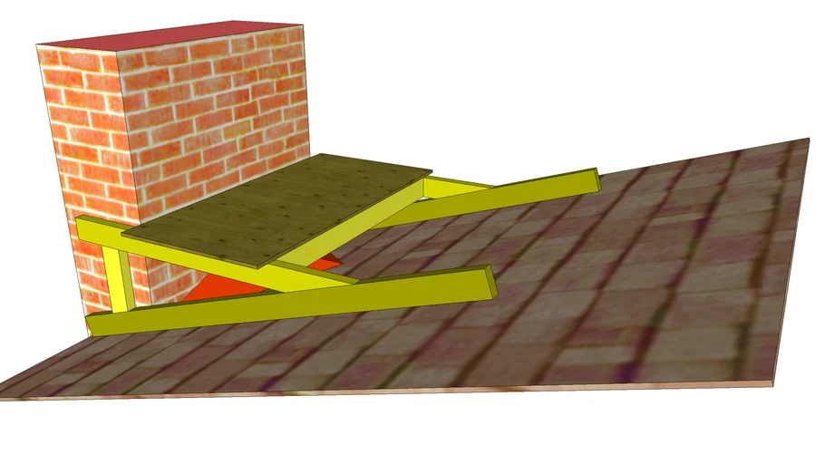 Chimney scaffold