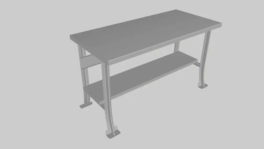 Flared Work Bench_Steel