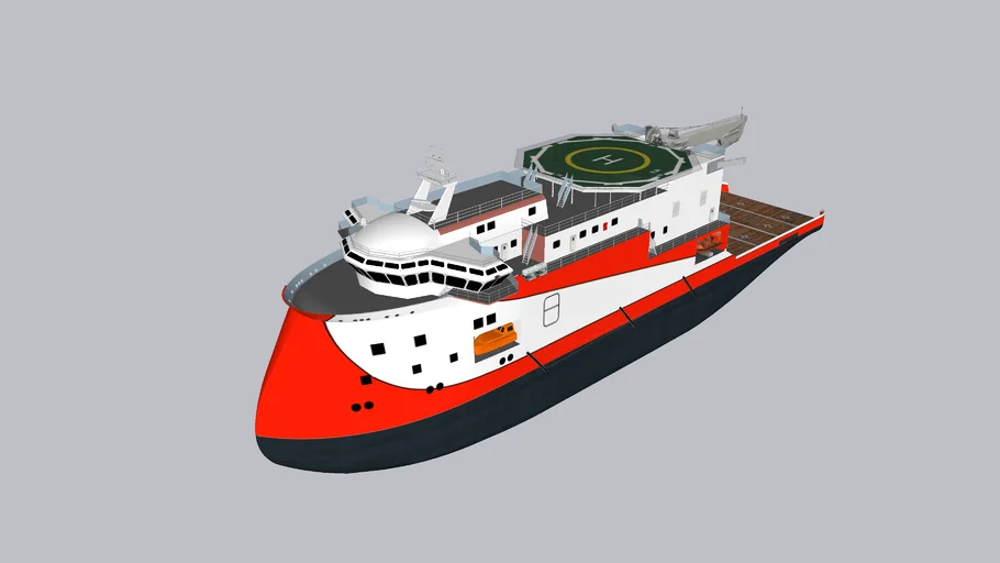 X-Bow Offshore Support Ship