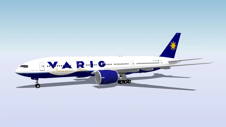 VARIG - Boeing 777-200 (PP-VRC)