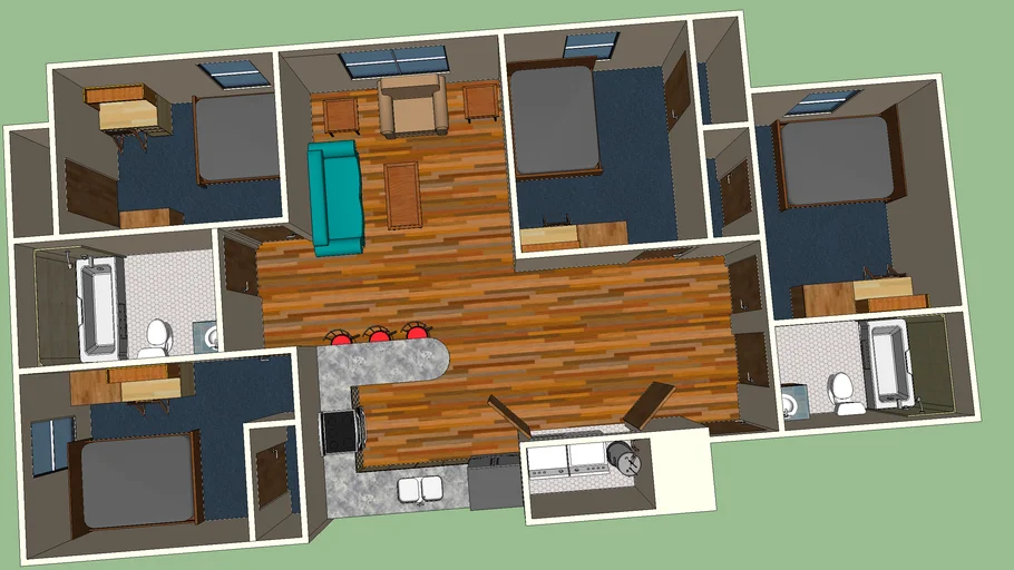 UNCW Seahawk Landing 4 Bedroom