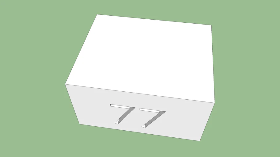 Steel Address Inlay