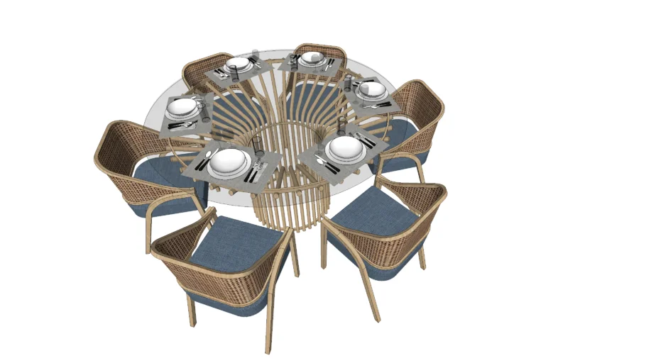 RATTAN DINING