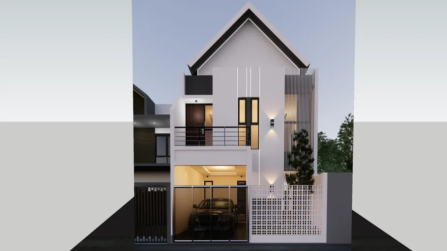 RUMAH SCANDINAVIAN 2 LANTAI 6X12 (4)