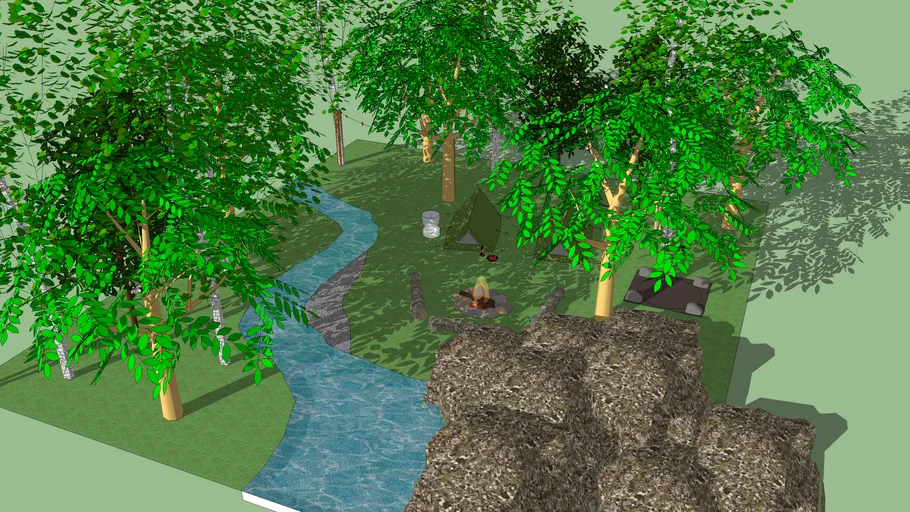Base camp | 3D Warehouse