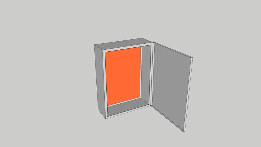 Caixa para Montagem 800x600x250 Aço Carbono com Placa de Montagem