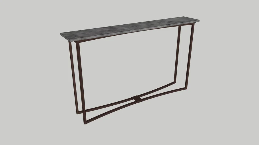 Console Table for Virtual Staging