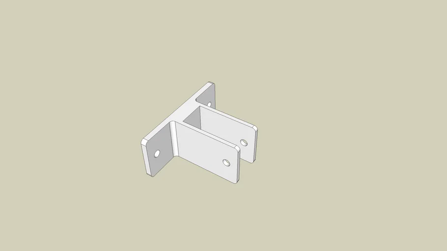 7/8" Panel two ear bracket