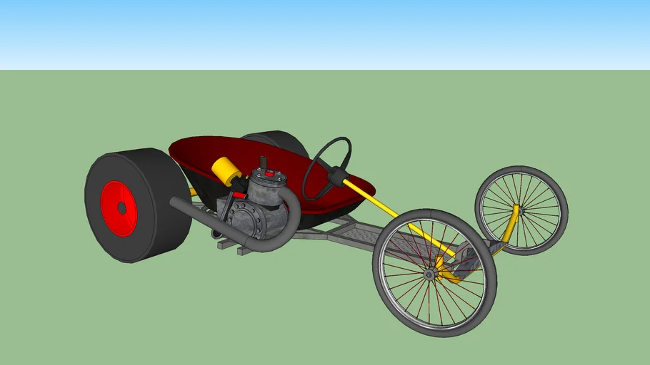 Rat Rod Wheelbarrow