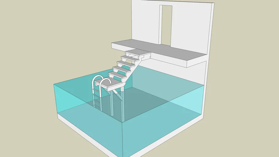 Pool Stairs