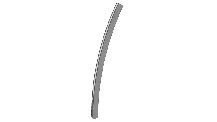 Curved Modern Street Lamp