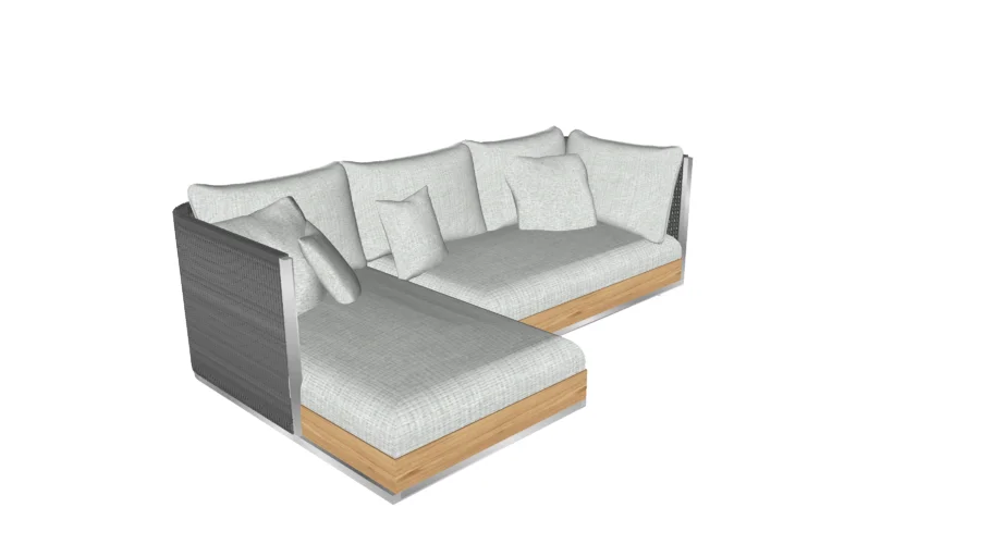 SABAH 2 PC SECTIONAL SOFA | 3D Warehouse