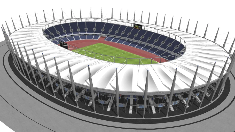 Olympic Stadium to Football Conversion