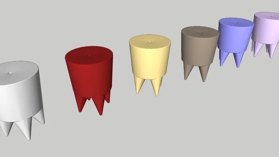 XO BUBU stool by Starck