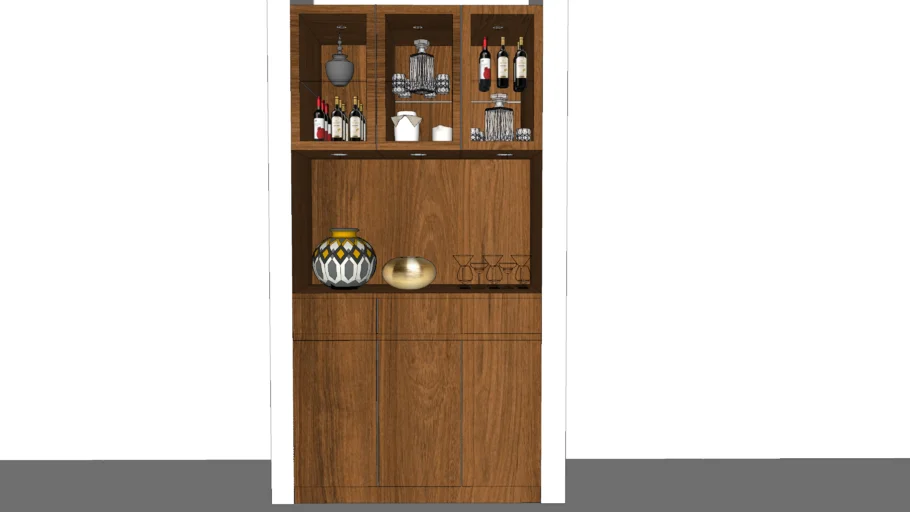crockery unit