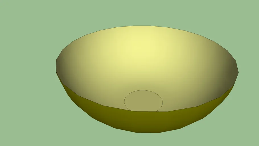 Josiah's Bowl | 3D Warehouse