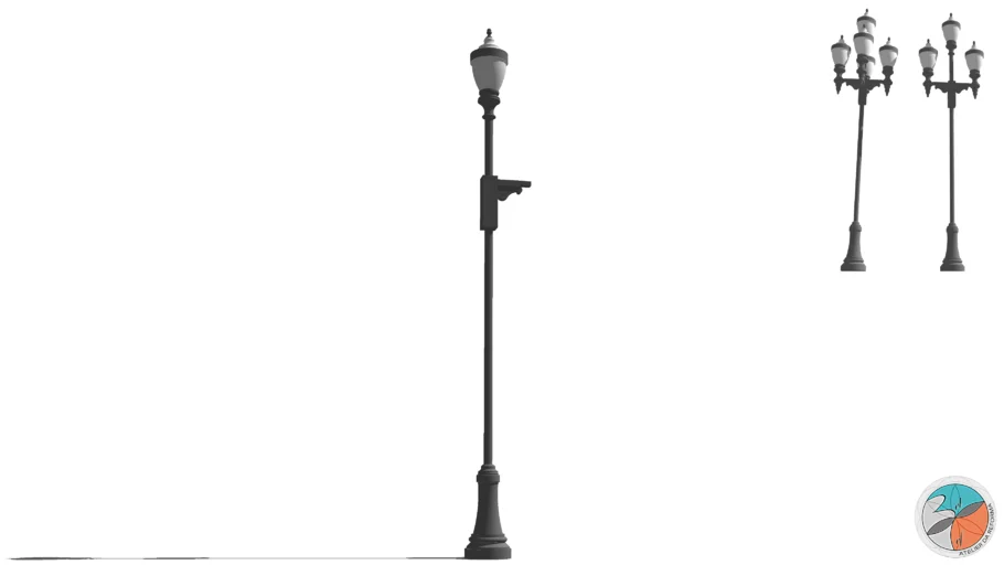 Poste de luz SP centro