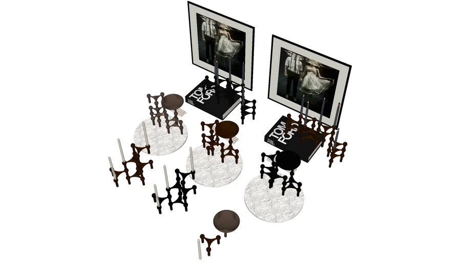 Werner Stoff Candle Holders 9641