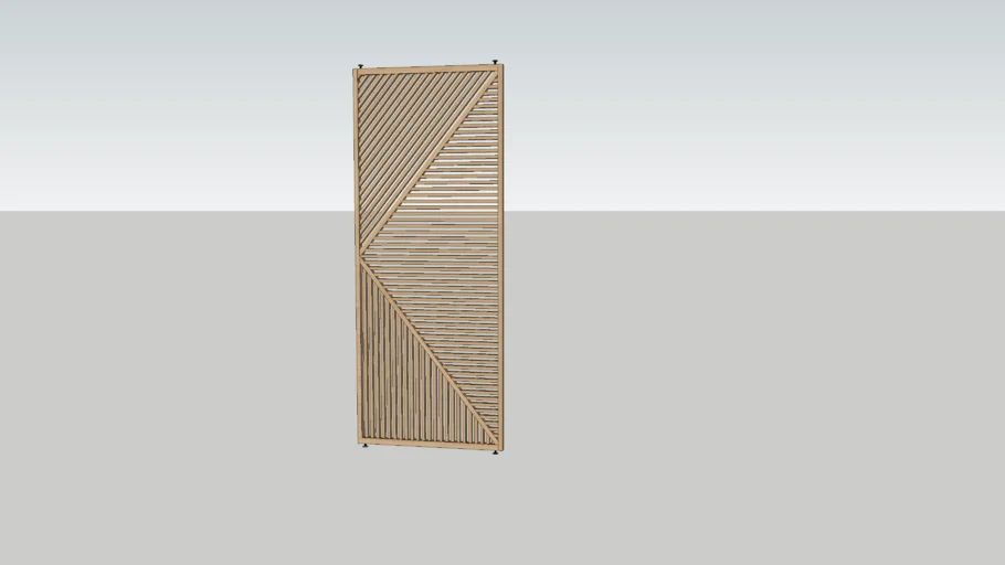 Shibuya Roomdivider H2550 x W1000 mm