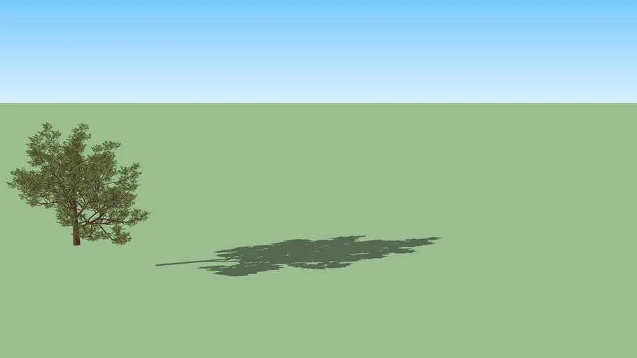 Large tree very detailed (low poly version)