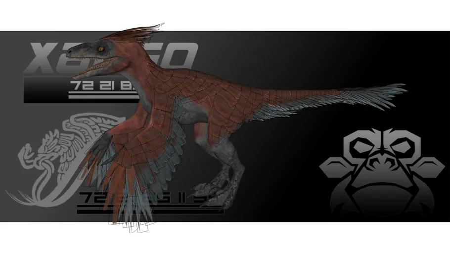 Dinosaurios Pyroraptor  - Xango3d  - (+52) 612 104 7430
