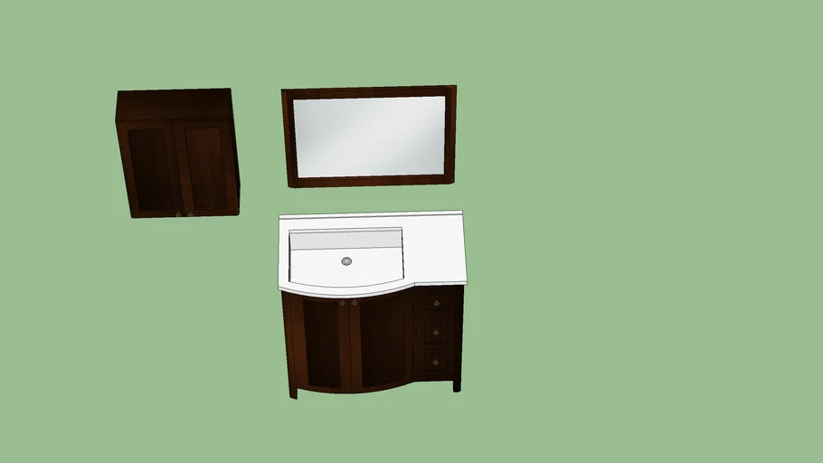 36" Madeline Vanity Set from Home Depot