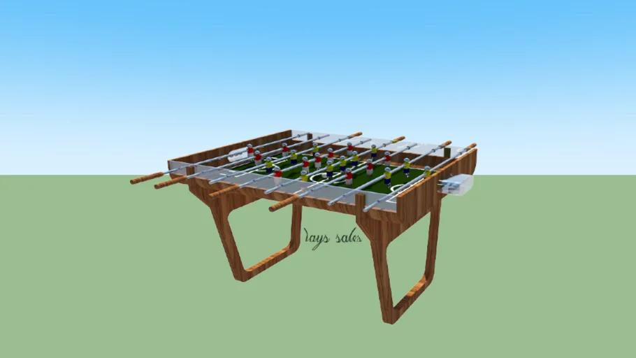 Foosball Table / Pebolim / Mesa de Totó.