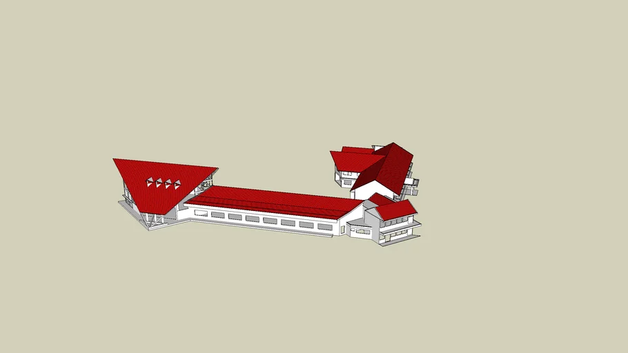 ตึกคหกรรม | 3D Warehouse