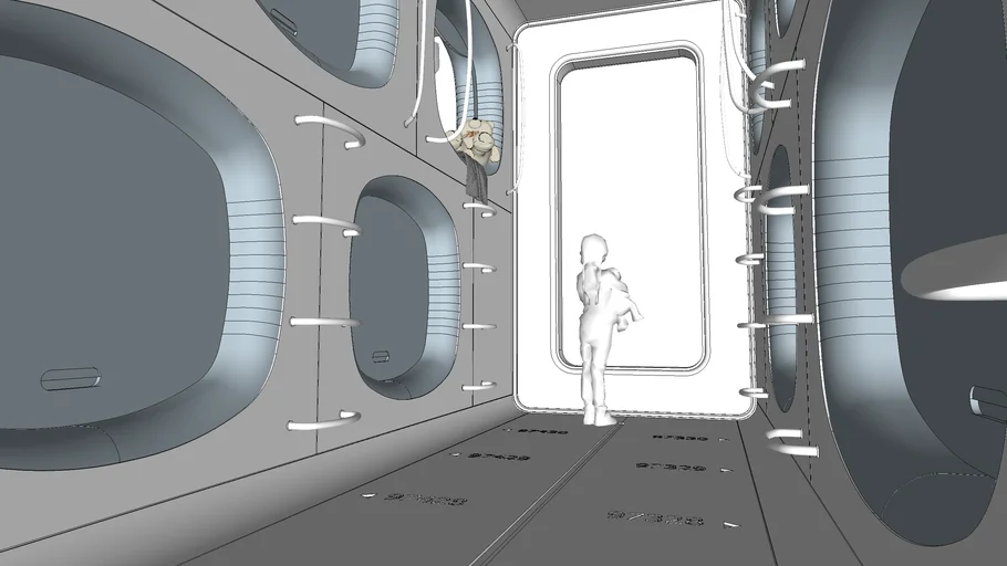 spaceship bedroom