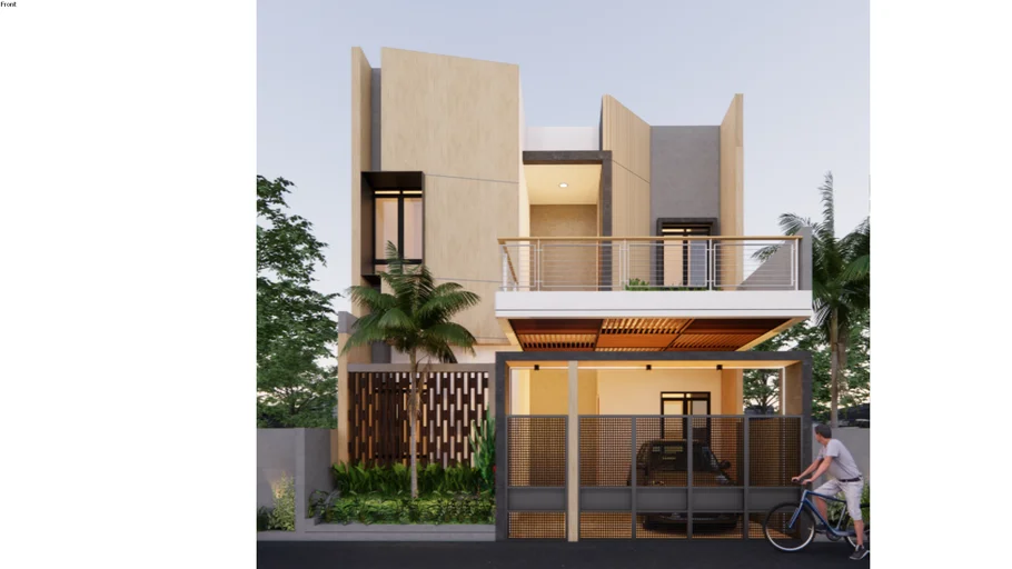 RUMAH MINIMALIS 8X11
