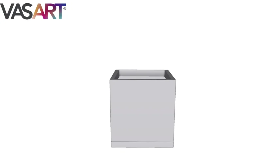 Vaso Cubo 30x30 cm Vasart