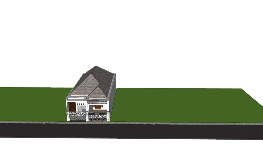 Rumah Lantai 1 Dengan Konsep Minimalis Modern