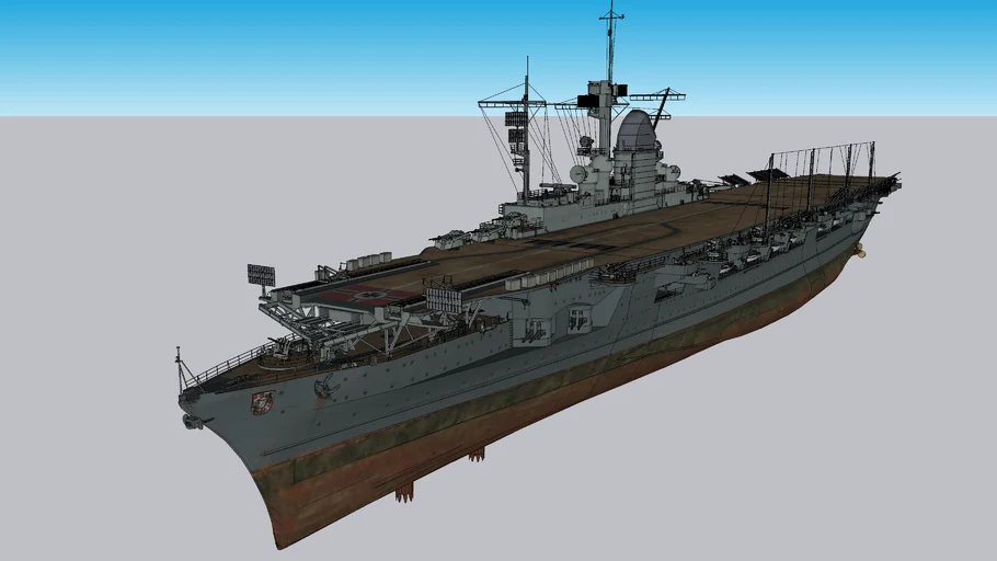 German aircraft carrier Graf Zeppelin