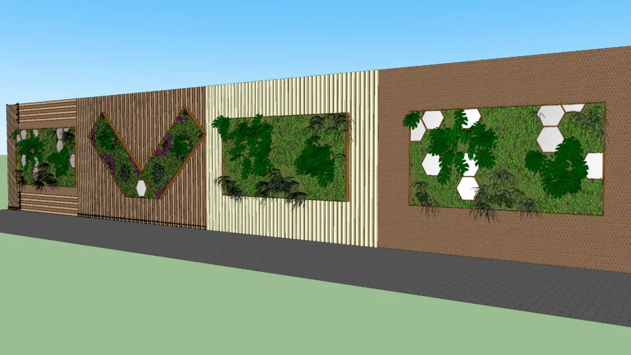 Wall Concept Models Pack | 3D Interior & Decorative Elements