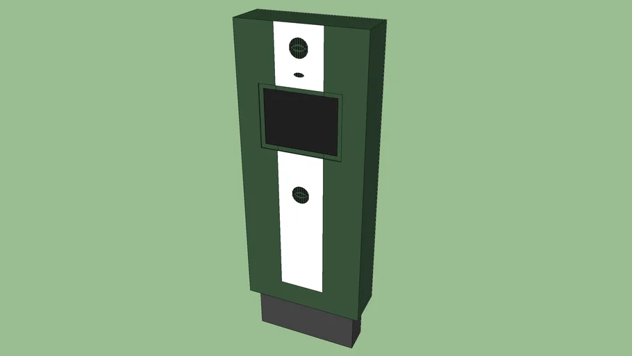 European McDonald's Drive-Thru intercom | 3D Warehouse