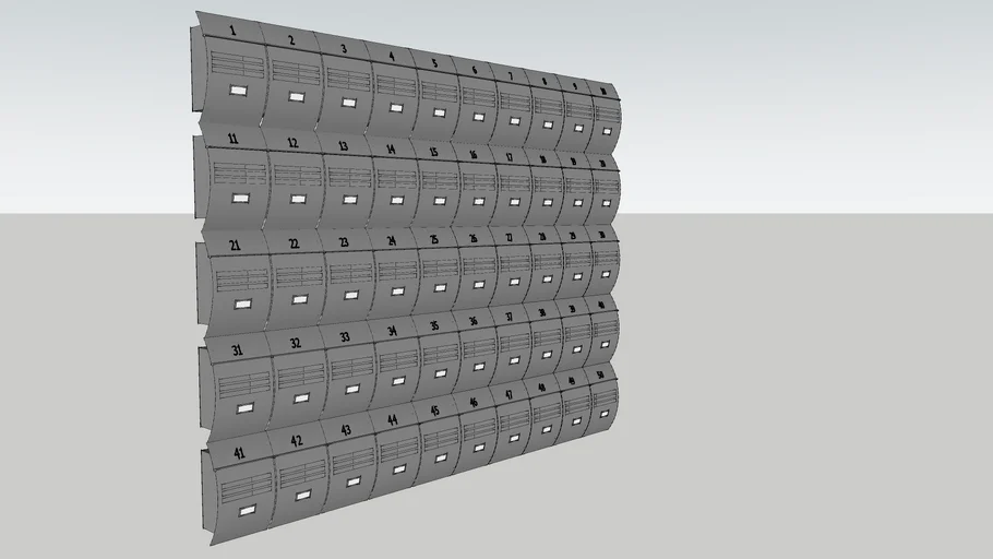 Modern Mailboxes | 3D Warehouse