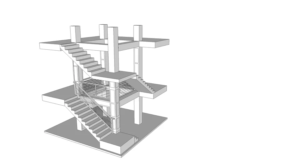 Grimes stairs,railings