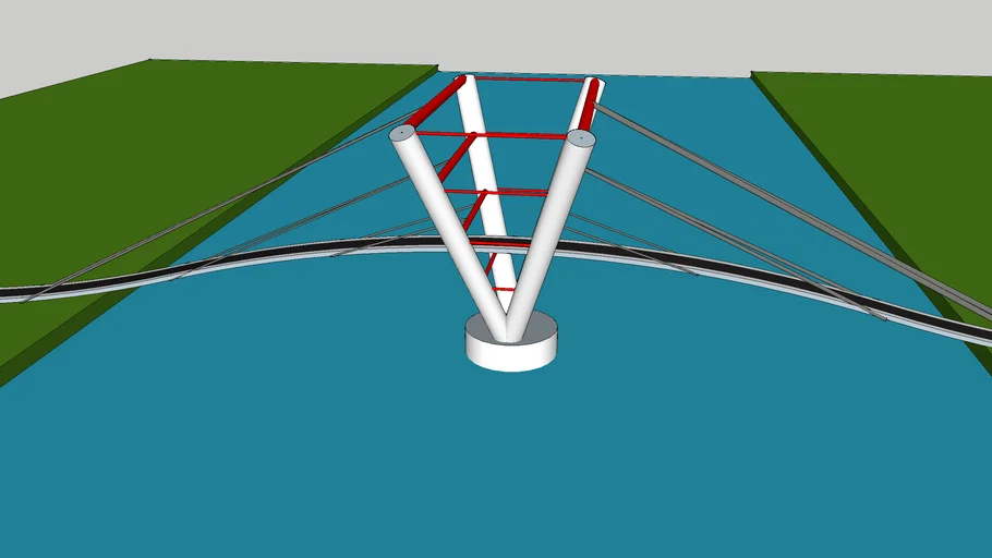 Suspension bridge / Hangbrug 4,2