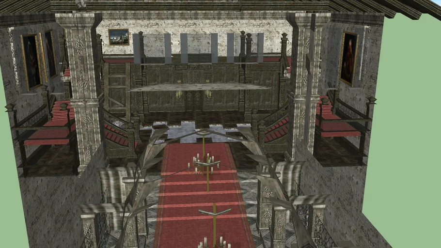 the legend of zelda twilight princess - Snowpeak Ruins Hall