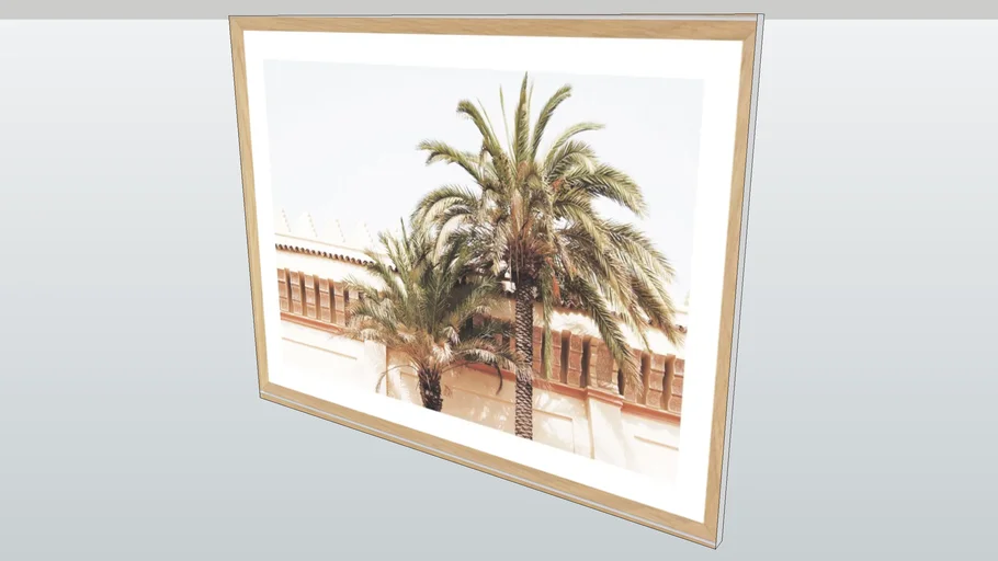 Boho Palms Wall Art