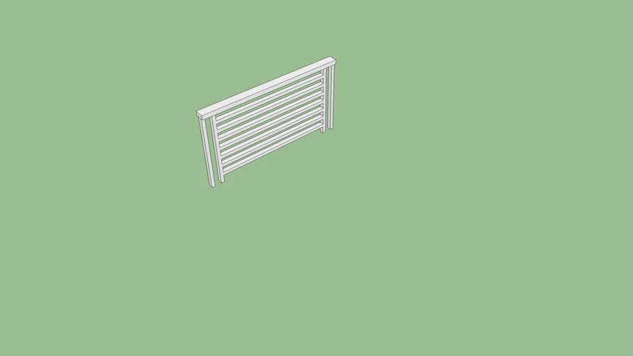 Iron grill hand rill | 3D Warehouse