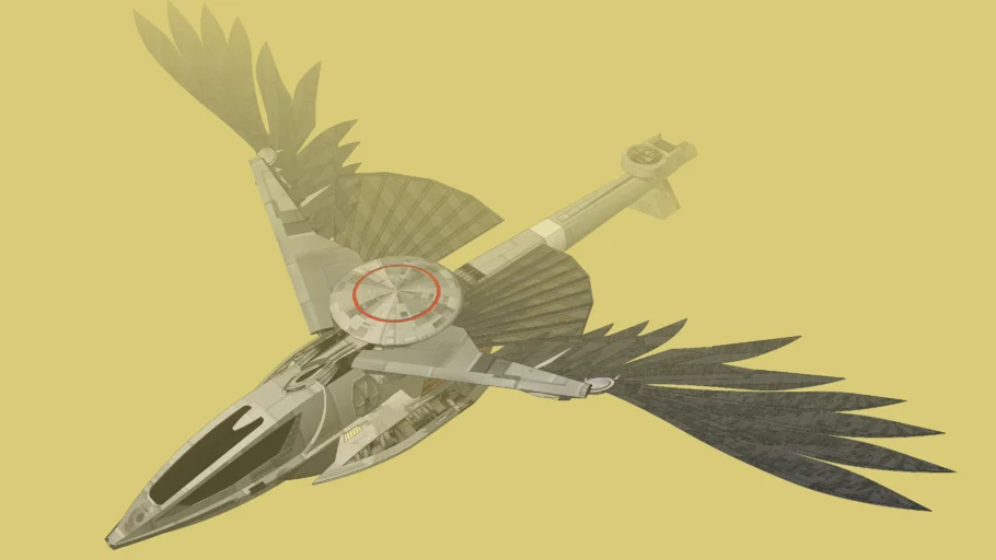 Atreides ´Thopter on a Sand Storm