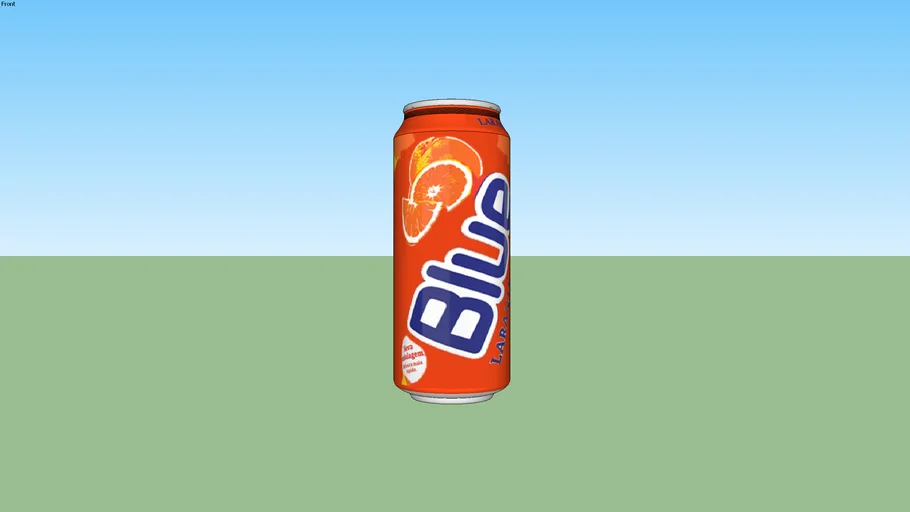 REFRIGERANTE ANGOLANO BLUE LARANJA