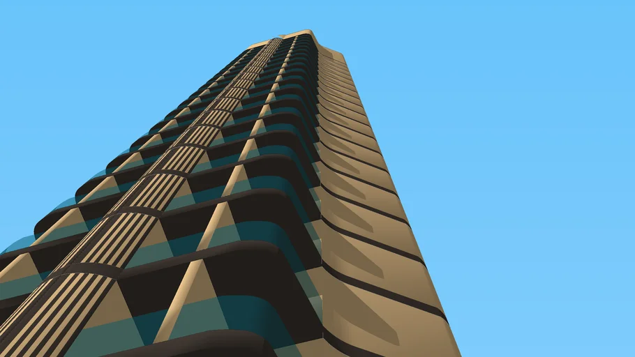 shell marine tower | 3D Warehouse