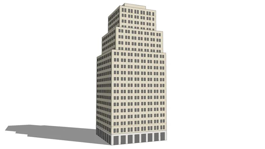 Highrise art deco skyscraper #1