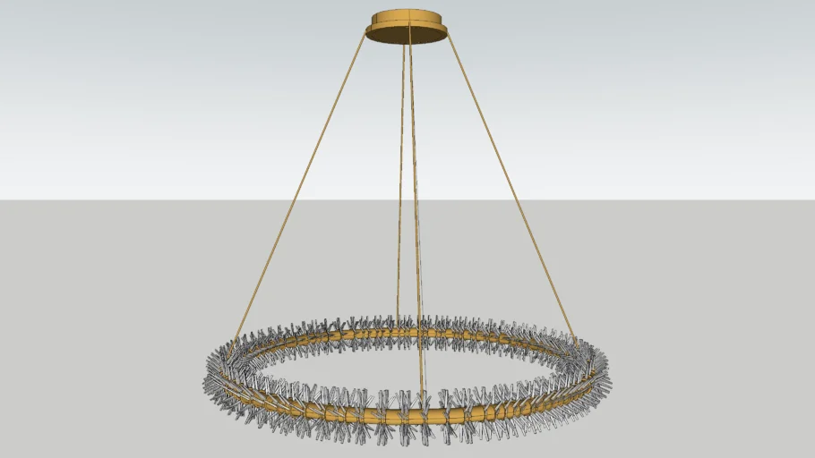 Luxury K9 Crystal Pendant Chandelie