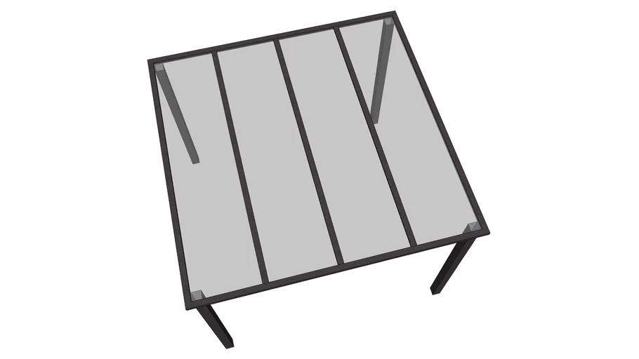 3 x 3 poly roof