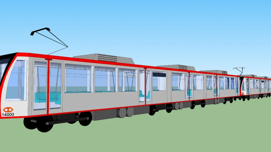 LRTA 14000 Class LRT 1 5th Generation Train (5G) (CRRC Siemens 14000 Series)