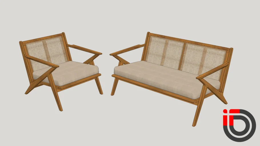 PAUL JENSEN Z LOUNGE CHAIR