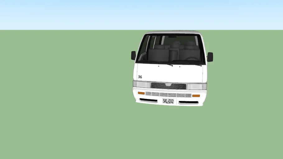 Nissan Urvan microbus escolar